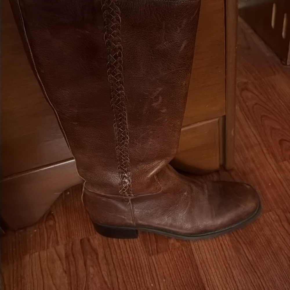 CIVICO Brazilian Genuine Leather Tall Western Riding Boots - Picture 5 of 7